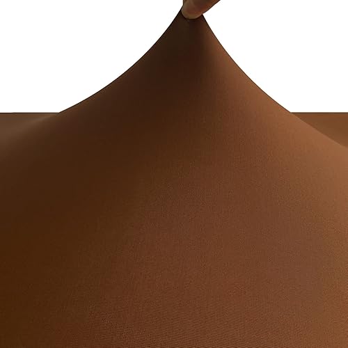 Miniatura 70 de Fundas cuadradas elásticas de elastano para mesa de cóctel, color verde, 36 x 36 pulgadas Verde,Beige,Marrón,Azul