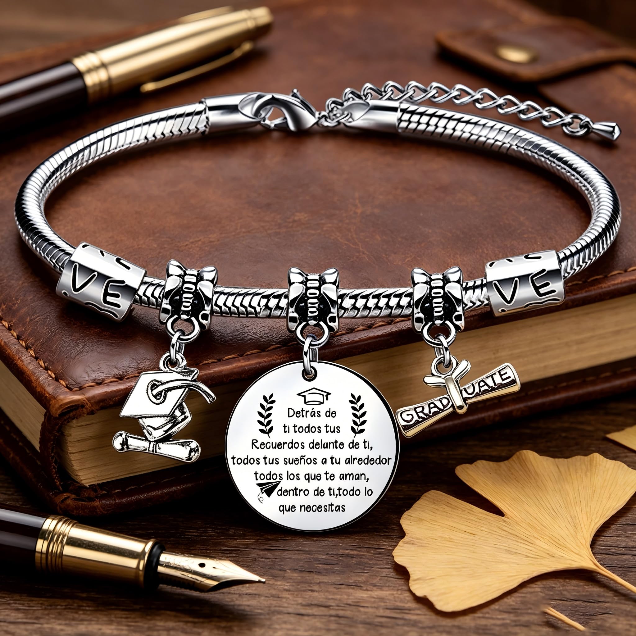 Pulsera de Graduación para Mujeres Regalos inspirados Graduados Recuerdo