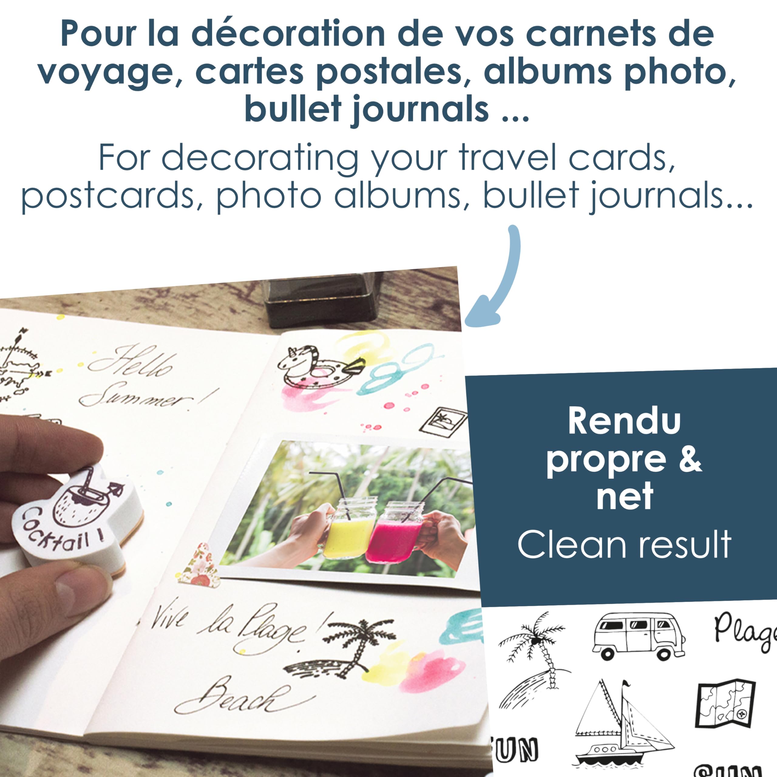 Aladine 03746 Stampo Scrap viaggio