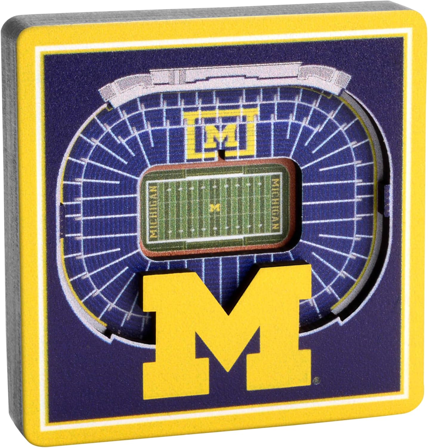 YouTheFan NCAA 3D StadiumView Magnet