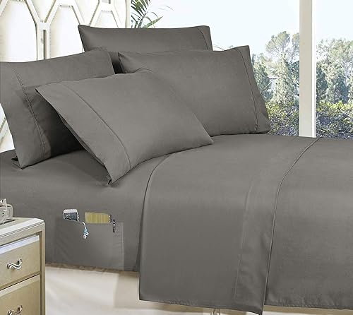 Miniatura 2 de Elegant Comfort Luxury Best, Softest Coziest - Juego de edredón de 8 piezas con patrón de bambú suave y sedoso, incluye juego de sábanas con