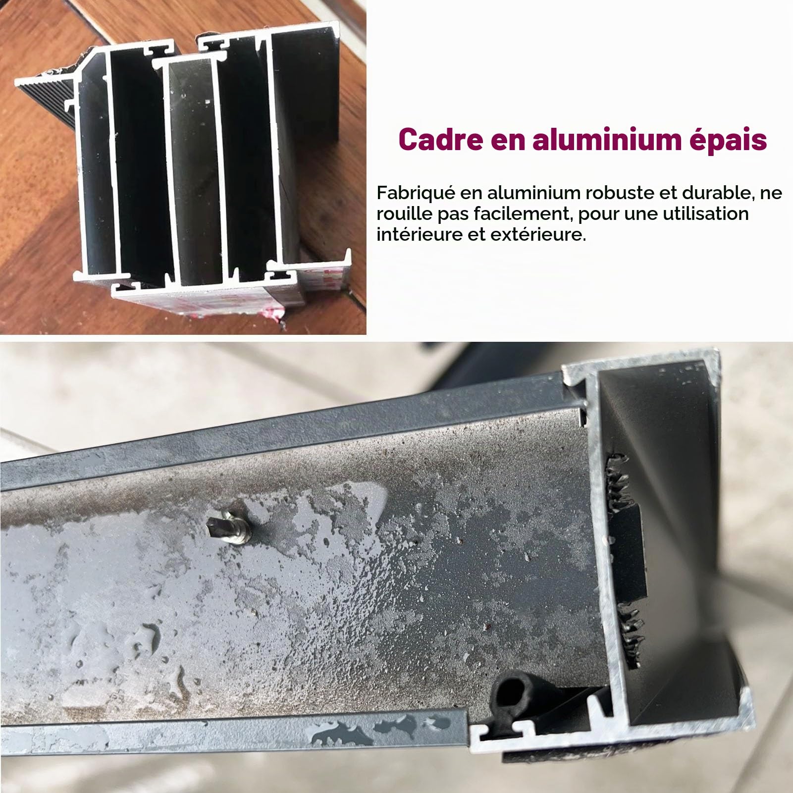 Fenetre Fenetre à Guillotine en Aluminium avec Serrure, 30x40 40x50 60x60 70x80 Cm Fenêtres de Remplacement pour Maisons, Mobile Home, Verre Clair Trempé Fenêtre D'aération(WxH30x40cm)