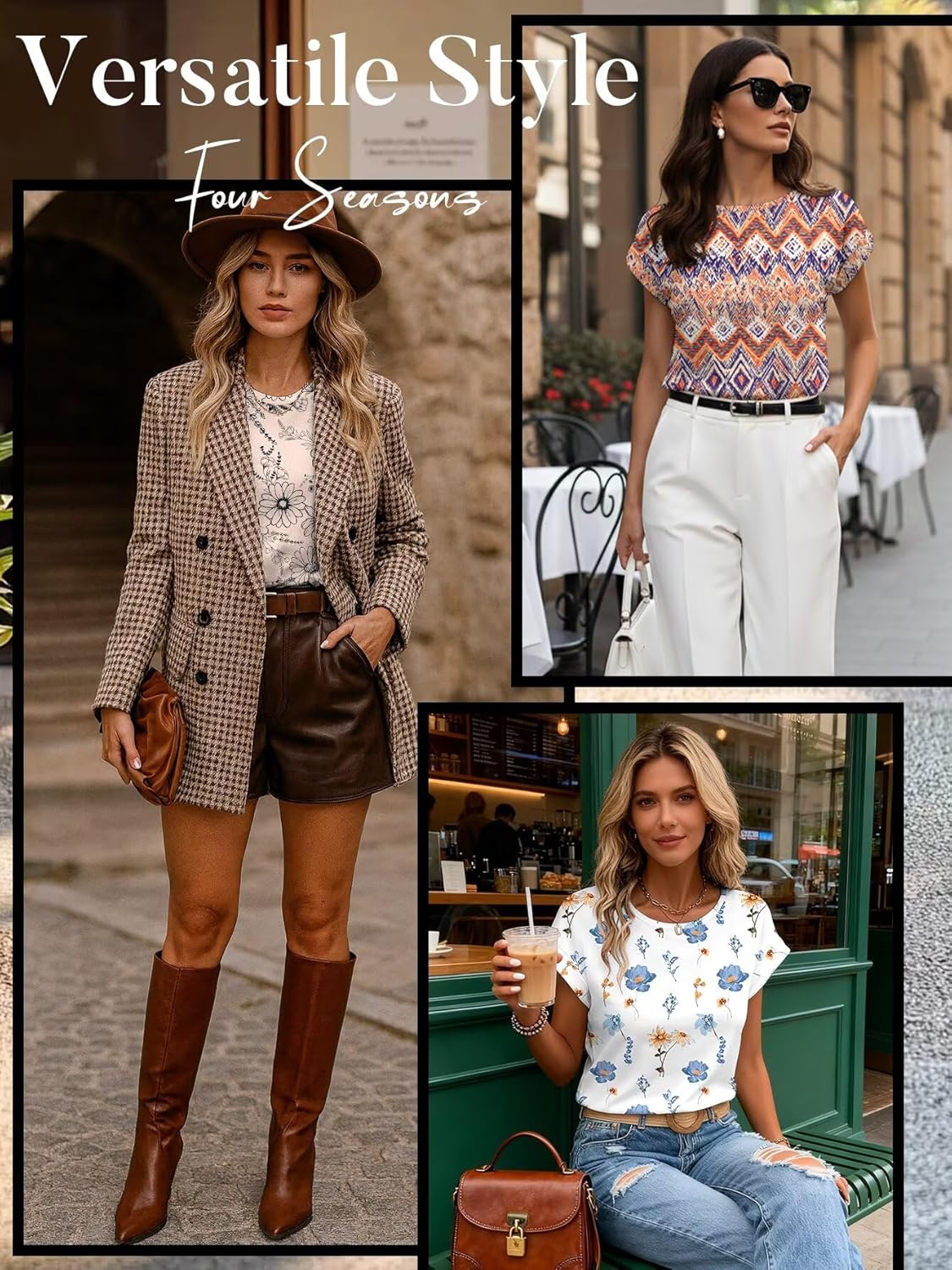 Bliwov Womens T Shirts Summer Tops Cap Sleeve Crewneck Casual Business Blouses 2026 Spring Clothes Fashion Outfits - Image 5