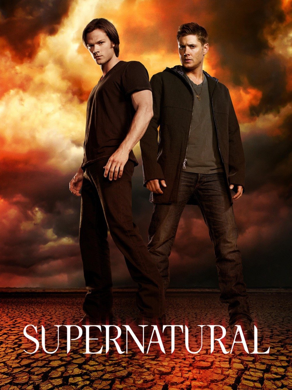Amazon.com: Supernatural TV Play Poster family silk wall print 32