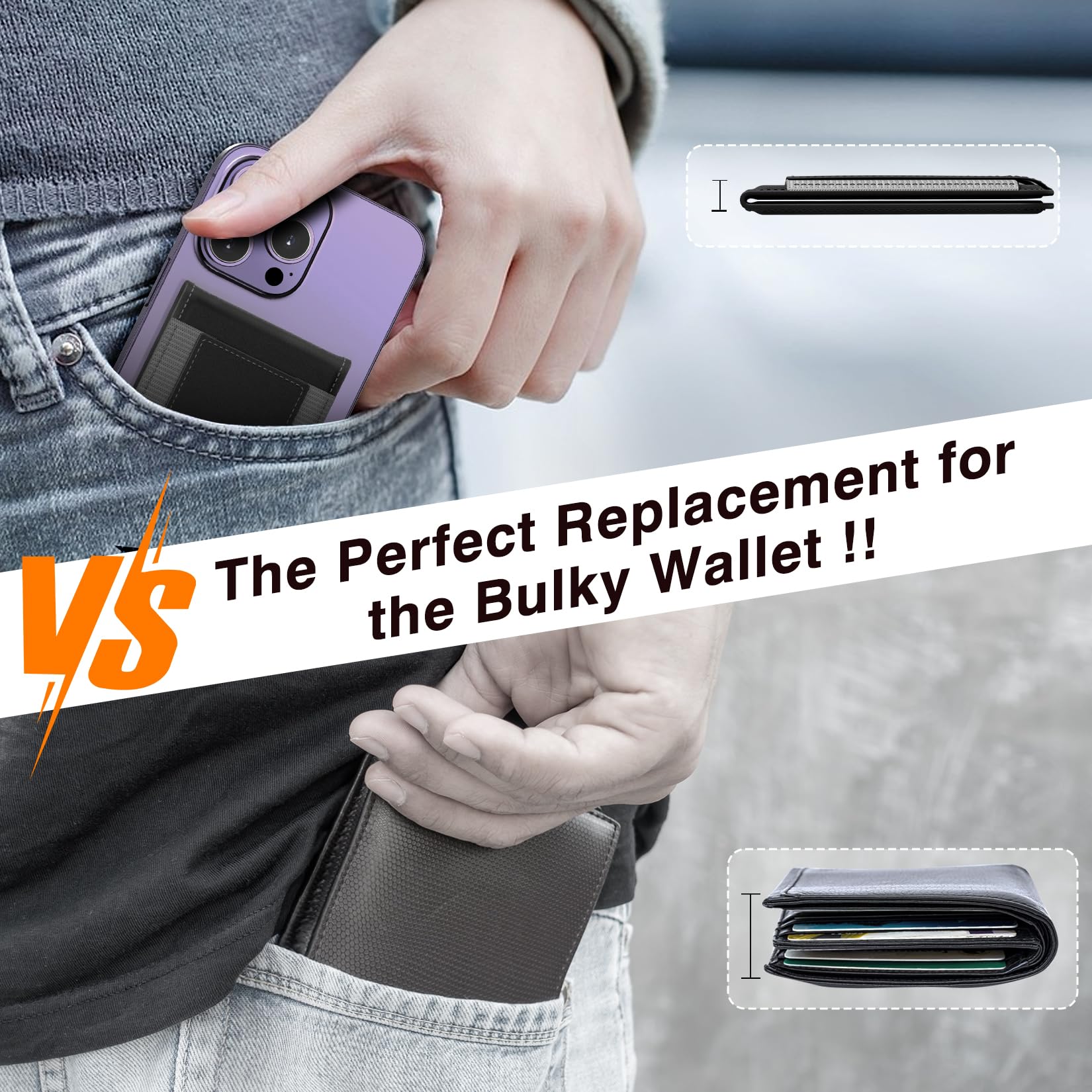 Fertilvrsus - Custodia A Portafoglio Fertilvrsus, In Pelle PU, Con - Foto 10