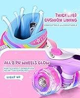 Vista 4 de Patines ajustables Tie-Dye para niñas