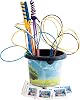 Giant Soap Bubble Set for Children, 11 Pieces, 5 Bubble Wands, 25 Litres, Bubble Liquid and Bubble Bucket, Summer Parties, Bubble Brothers 20-Piece Set