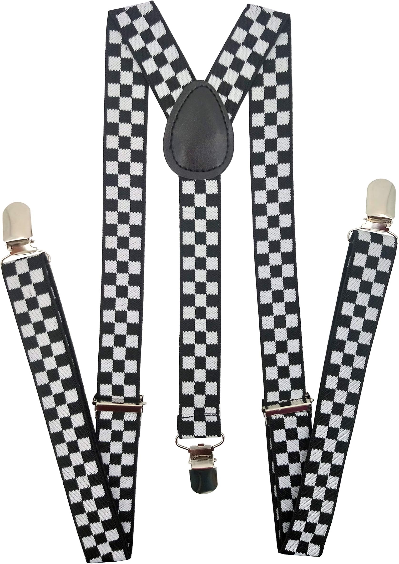 NAVISIMAAdjustable Elastic Y Back Style Unisex Suspender With Strong Metal Clips