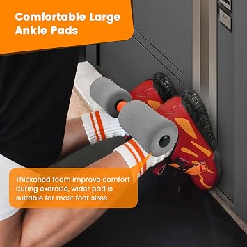 Nordic Hamstring Curl Strap, Balency Nordic Curl Strap for Hamstring Curls | Nordic Curl Attachment, Leg Exercise Assisted Strap for Strength Training, Nordic Curl Strap Home Workout Equipment