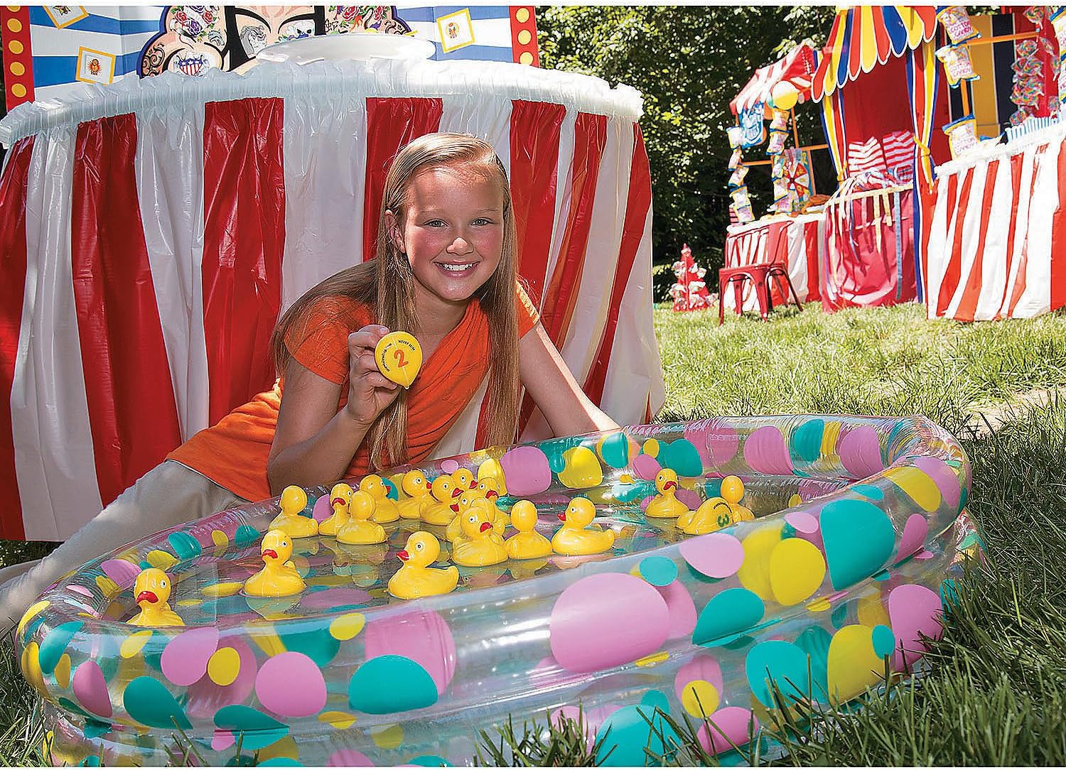 Fun Express Duck Pond Matching Game - 21 Pc