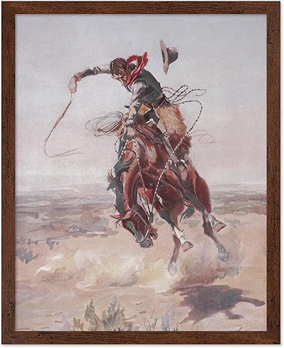 Miniatura 54 de Poster Master Póster vintage de paisaje – Póster de vaquero – Arte del Oeste – Diseño de pared del salvaje oeste – Regalo para hombres y mujeres –