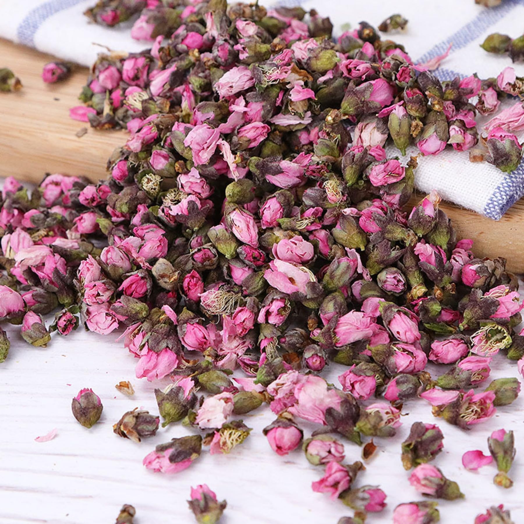 Té De Hierbas Saludable De Flor De Melocotón Natural De Grado A - Té De Flores, Sin Azúcar, Delicioso Y Calmante (1000G)
