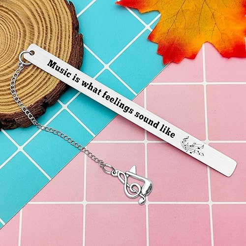 Miniatura 7 de Marcapáginas de música para mujeres y hombres, regalo para profesores de música, estudiantes, músicos, regalo para amantes de la música, regalos