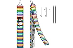 60 Compartment Vinyl Storage Rack for Cricut Accessories