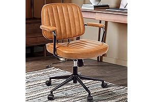 Arts wish Mid Century Modern Office Chair with Wheels: Bringing Vintage Style to Your Workspace