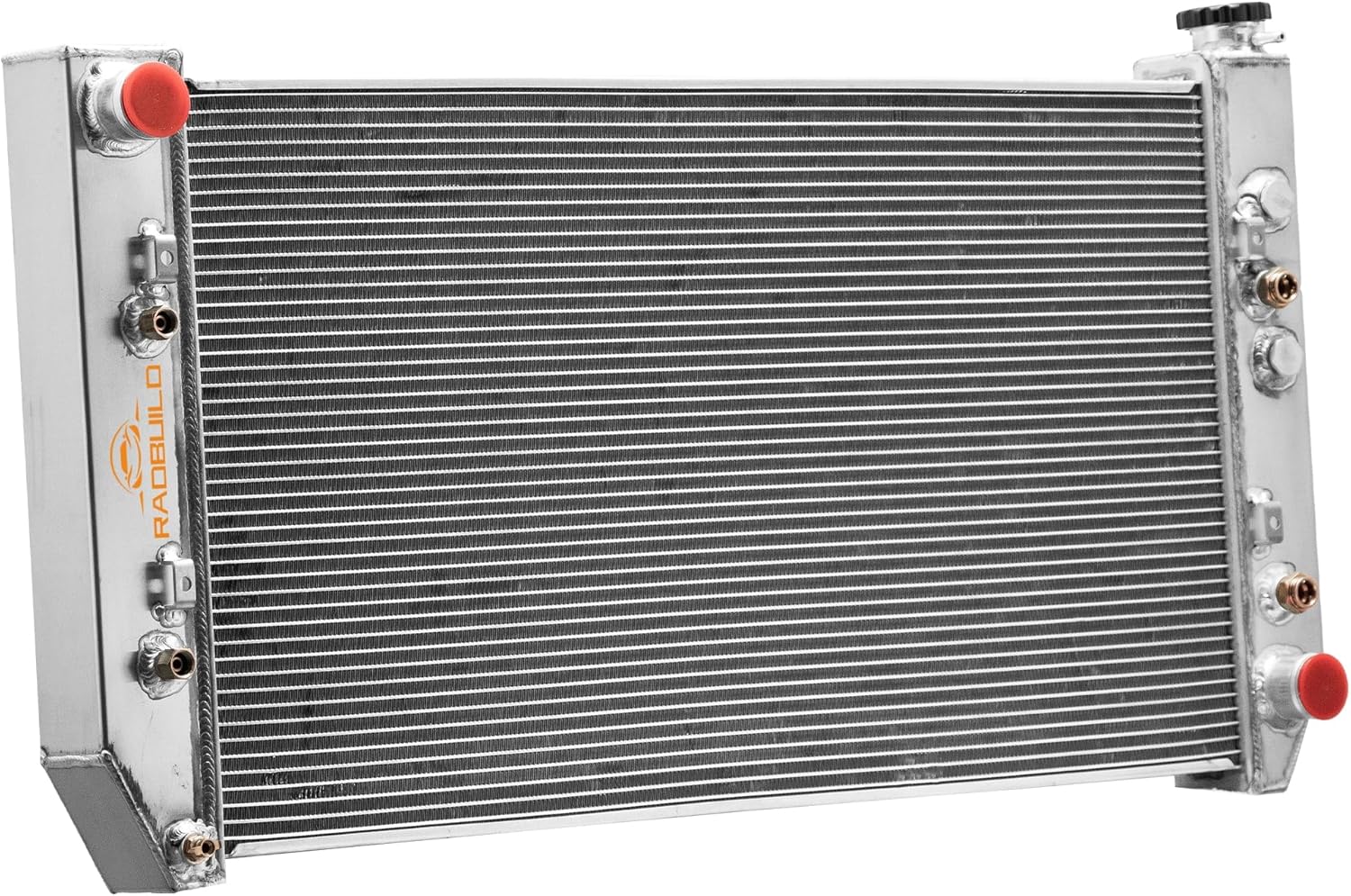 CU850 Aluminum Radiator for 1982-1993 Chevy C10 C20 C30 K10 K20 K30 Blazer for 82-93 GMC C1500 C2500 C3500 Jimmy K1500 K/P 2500/3500 Suburban 6.2L Diesel V8 4 Row Radiador Crossflow Radiators
