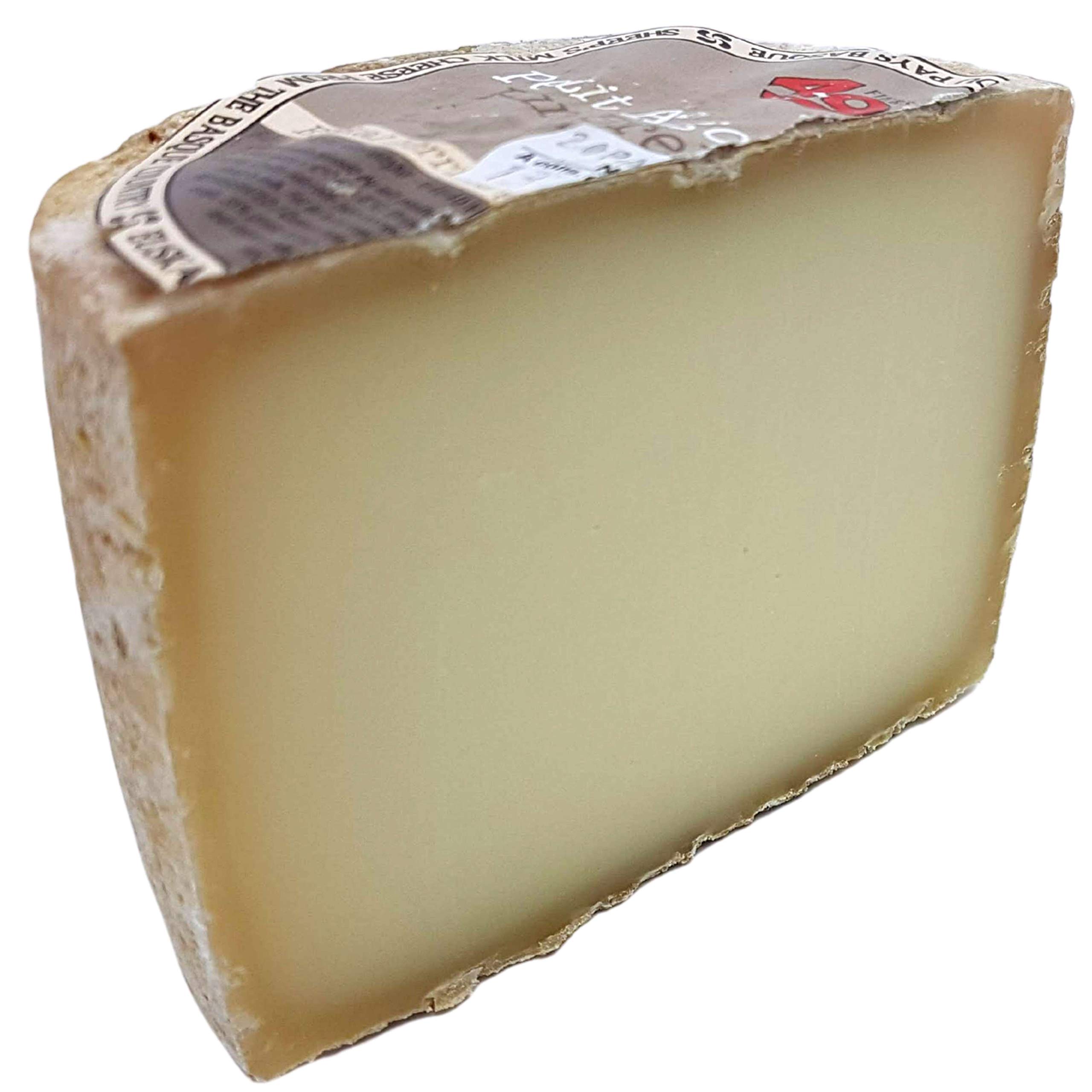 Queso de Oveja del País Vasco Frances - Peso Aproximado 800 gramos - Elaborado por el respetado AGOUR - Queso de Oveja Bi Campeón del Mundo - Elaborado con eche pasteurizada de oveja