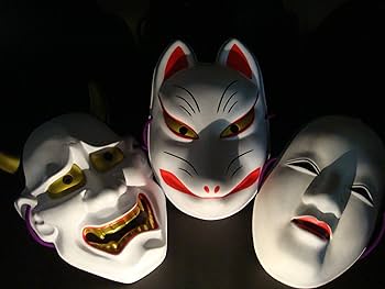 Amazon | 【お面】 恐面（こわもて） セット 【お化け屋敷・肝