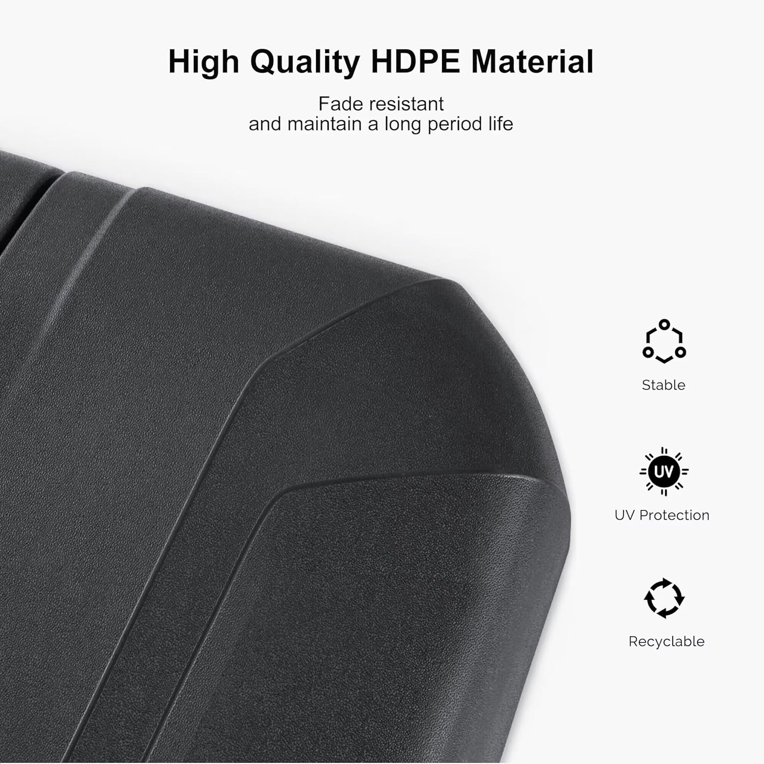 High-quality HDPE material of the umbrella base