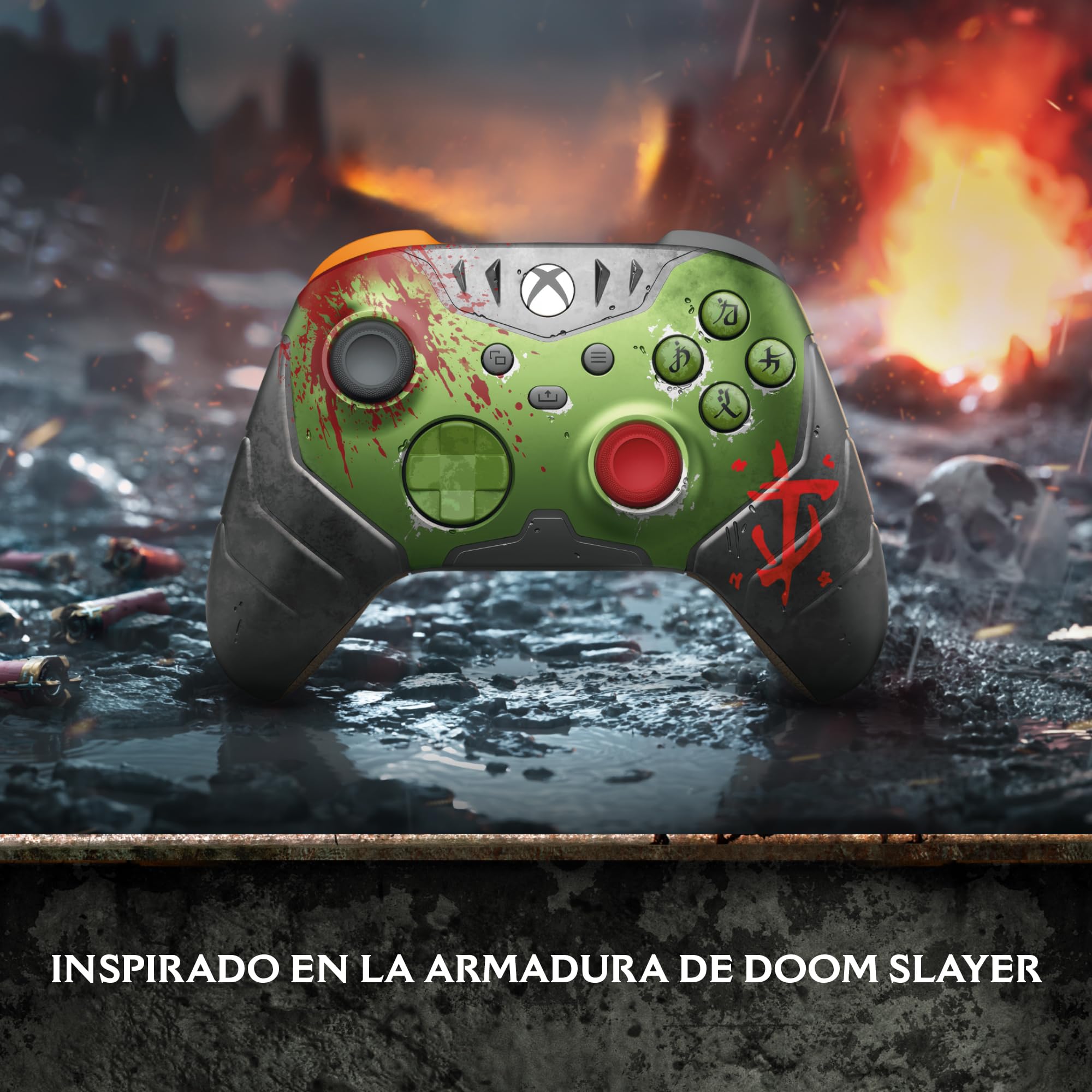 Xbox - Mando Inalámbrico Edición Limitada - DOOM: The Dark Ages Series X|S, One, PC y Cloud