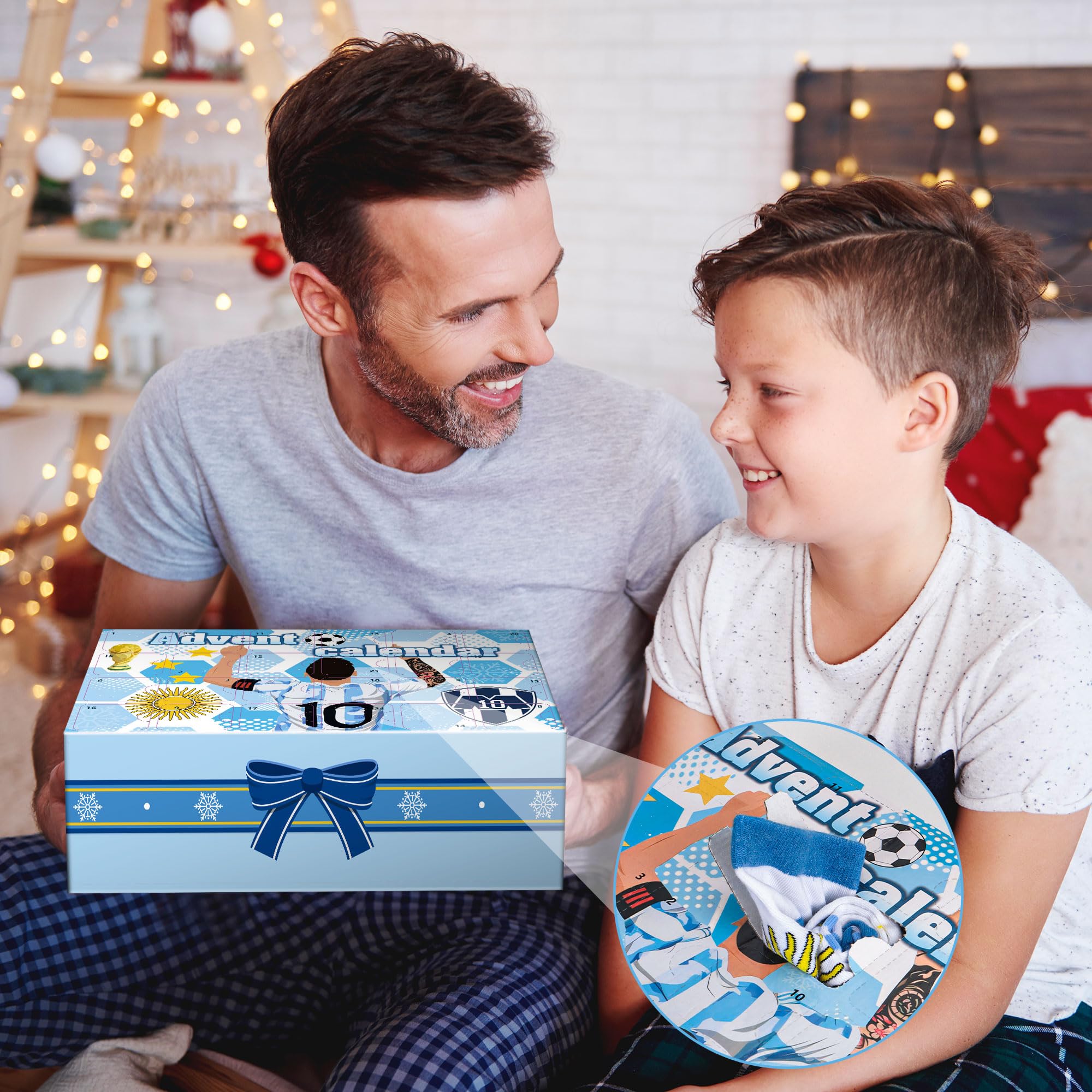 65th Anniversary Football Advent Calendar 2025 - 24-Day Countdown With Mini Figures Trophy Keepsakes