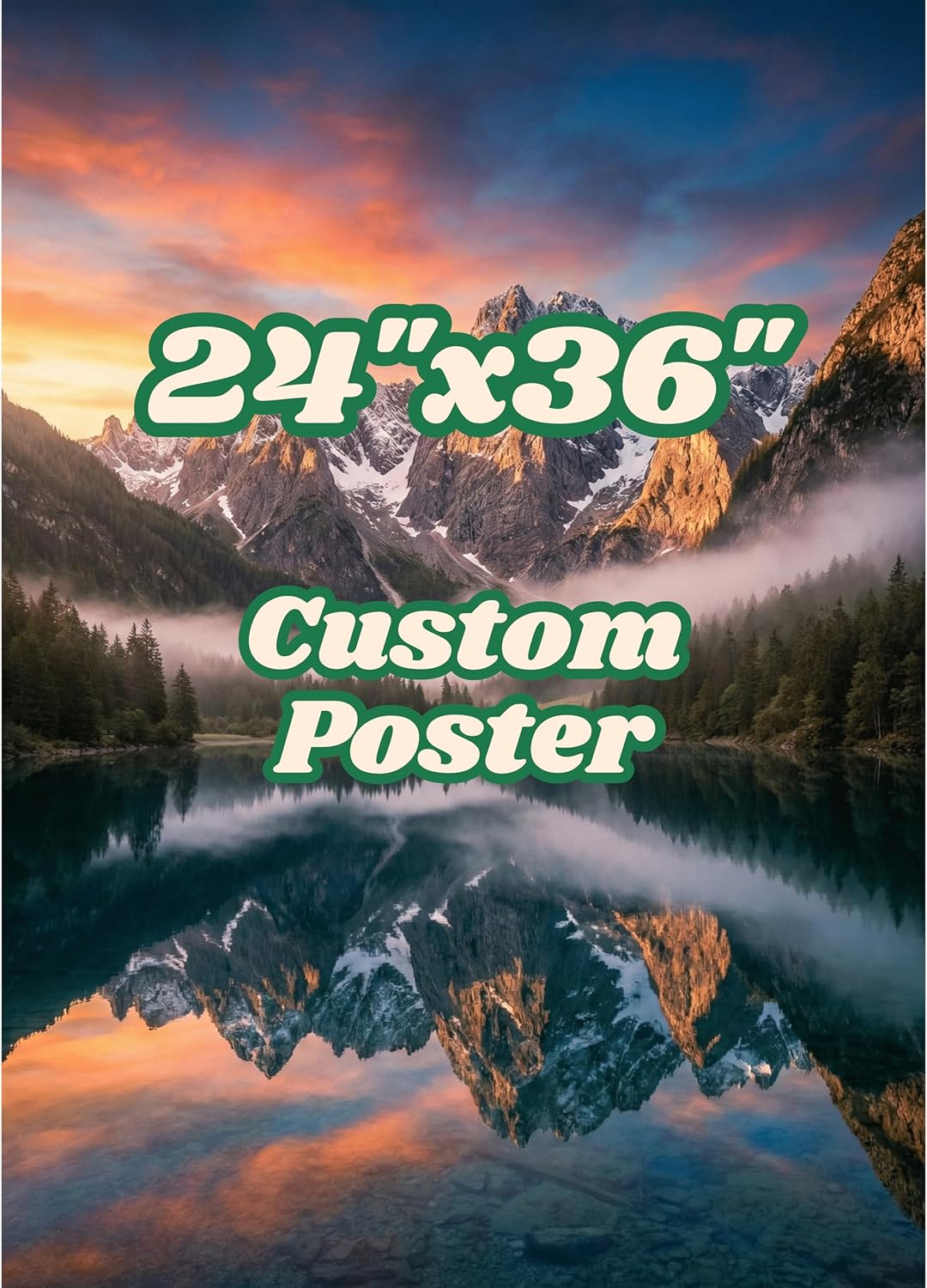 YXIMOX Cherishcanvas Custom Canvas Prints with Your Photos, Personalized Wall Art, Home Decor,Custom Canvas Print, Made in USA(40"x60", Unframed)