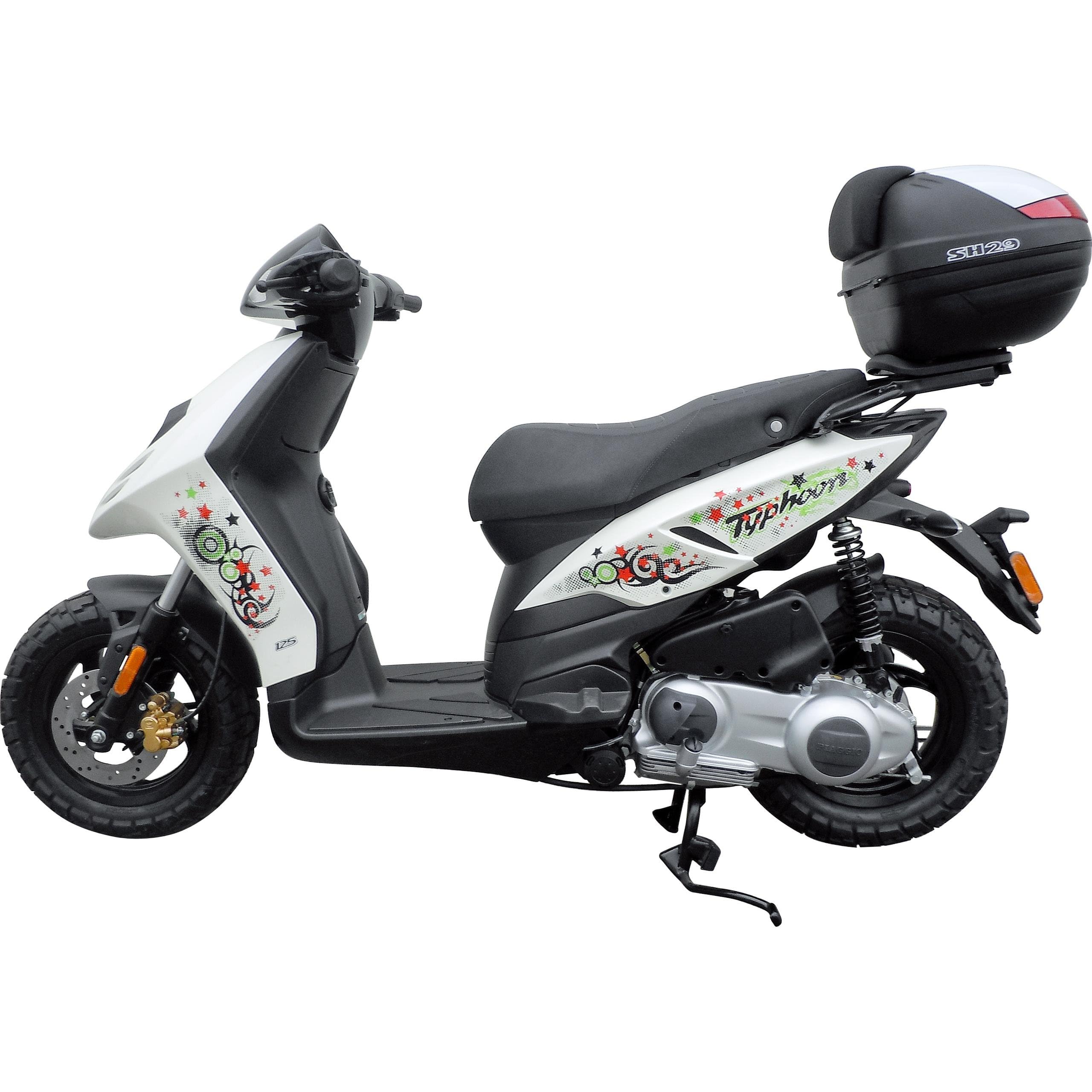 Shad V0TH11ST Soporte de Baúl para Piaggio Typhoon 50, Negro