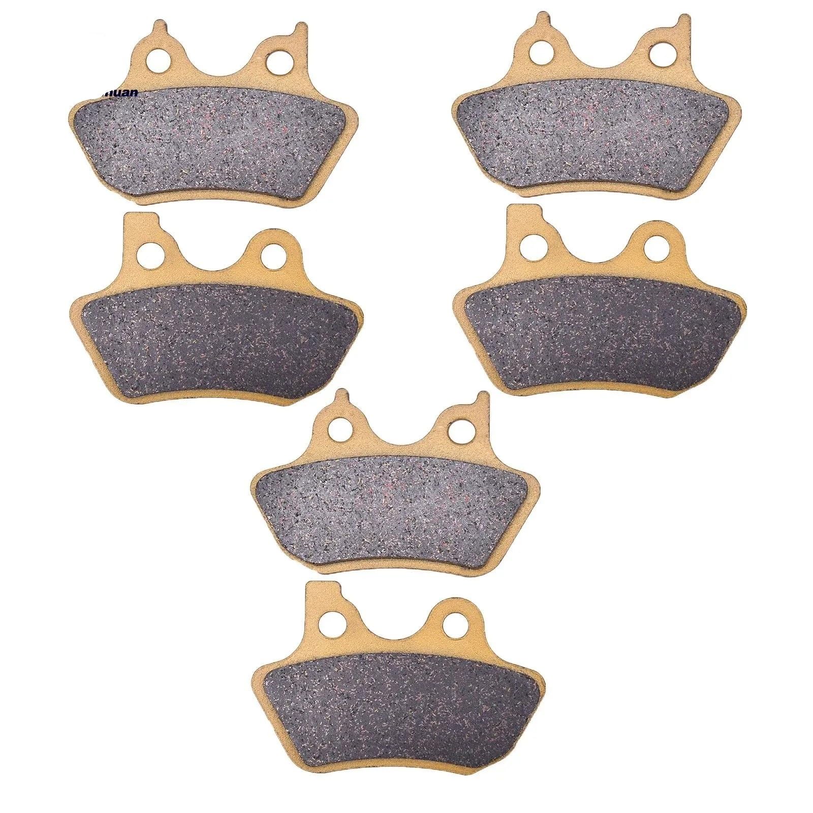 Pastillas De Freno Cerámicas Delanteras Y Traseras para H&Arley FLHT/FLHTi E&LECTRA Glide Standard/FLTR/FLTR-i Road Sportster XL883 XL1200