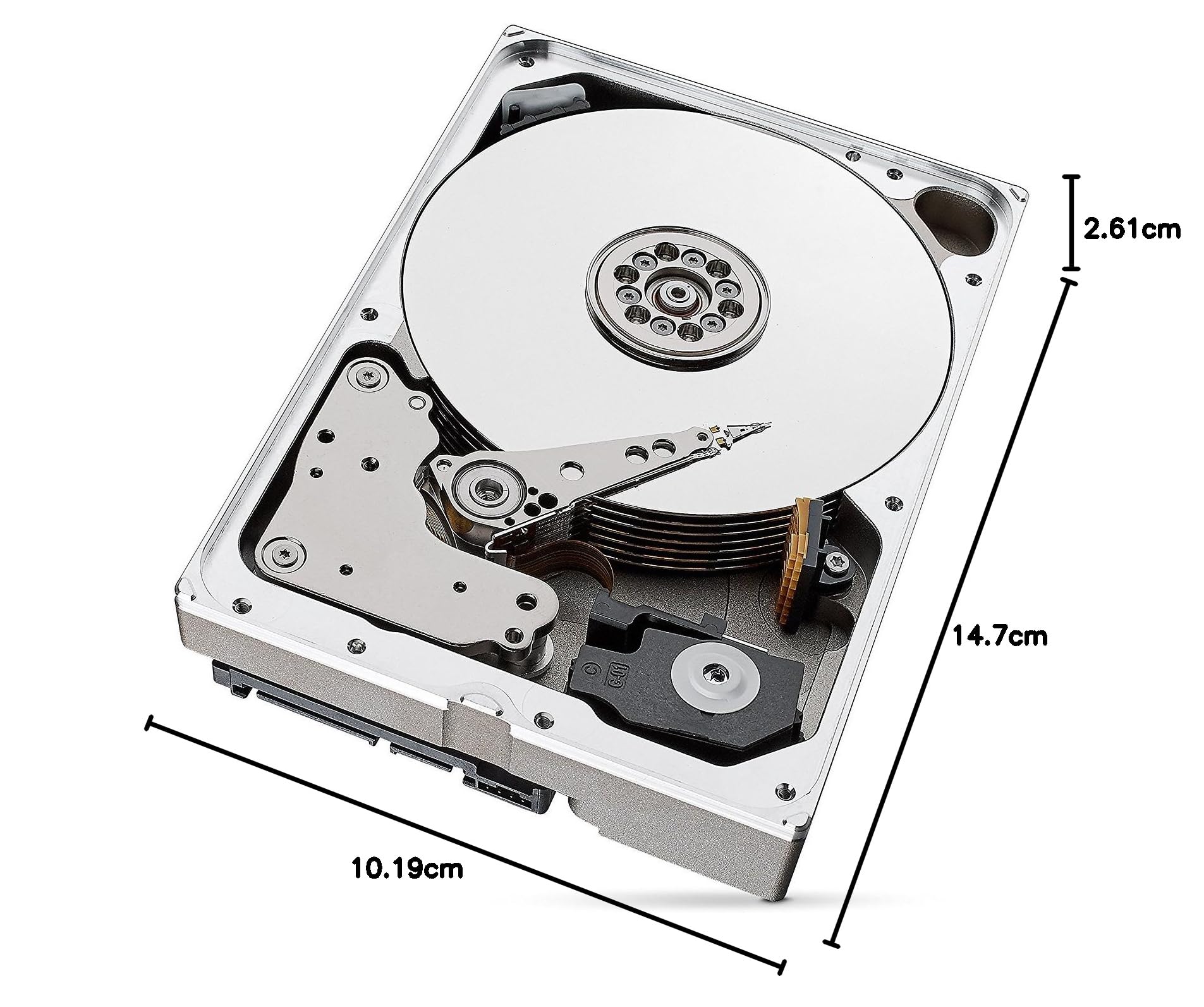 Seagate BarraCuda Pro 12 TB 3,5-Zoll-Festplatte mit 7200 U/min