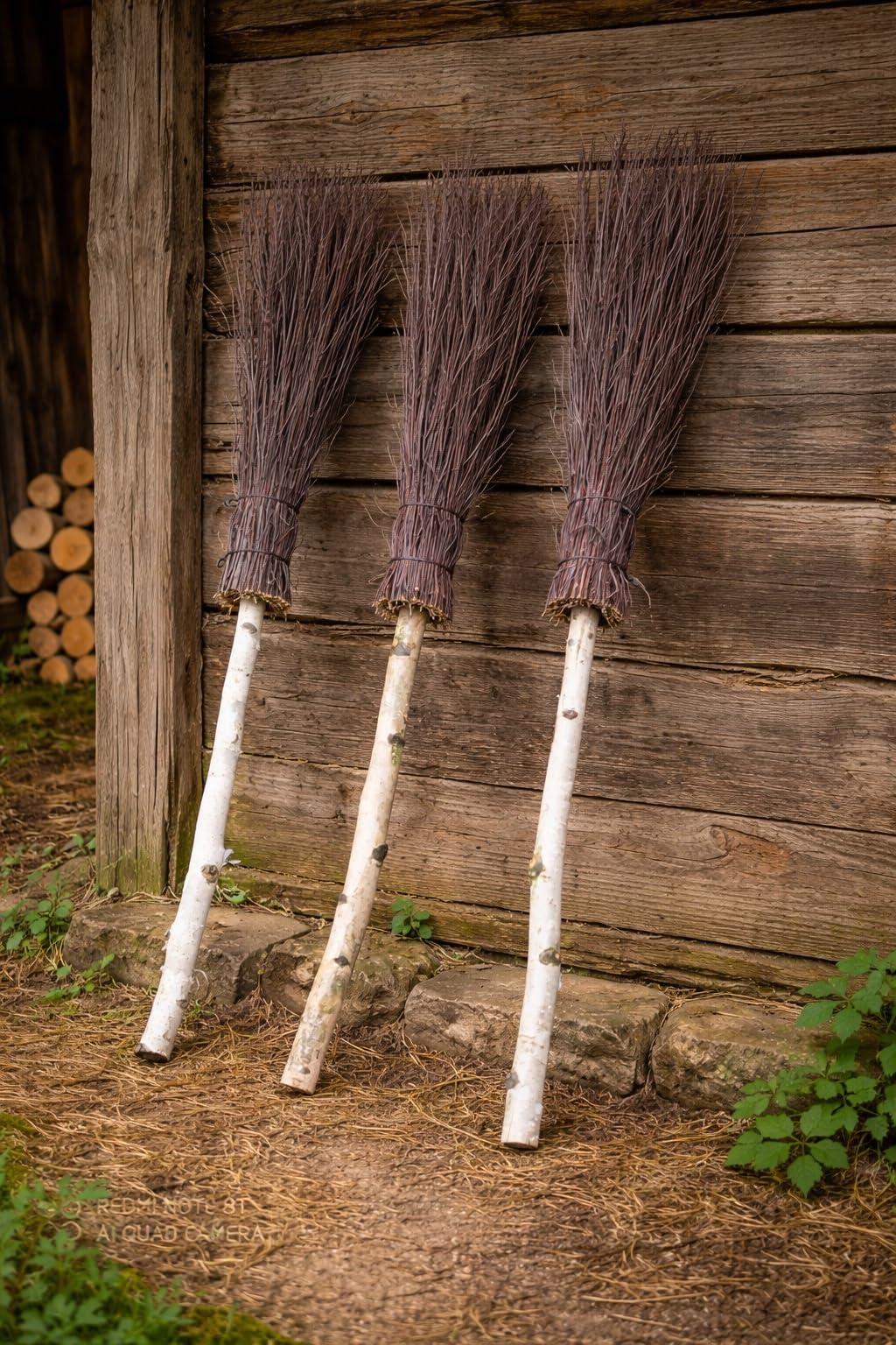 Birken-Naturbesen – Robuster Profi-Hofbesen für Garten & Außenbereich (120 cm)