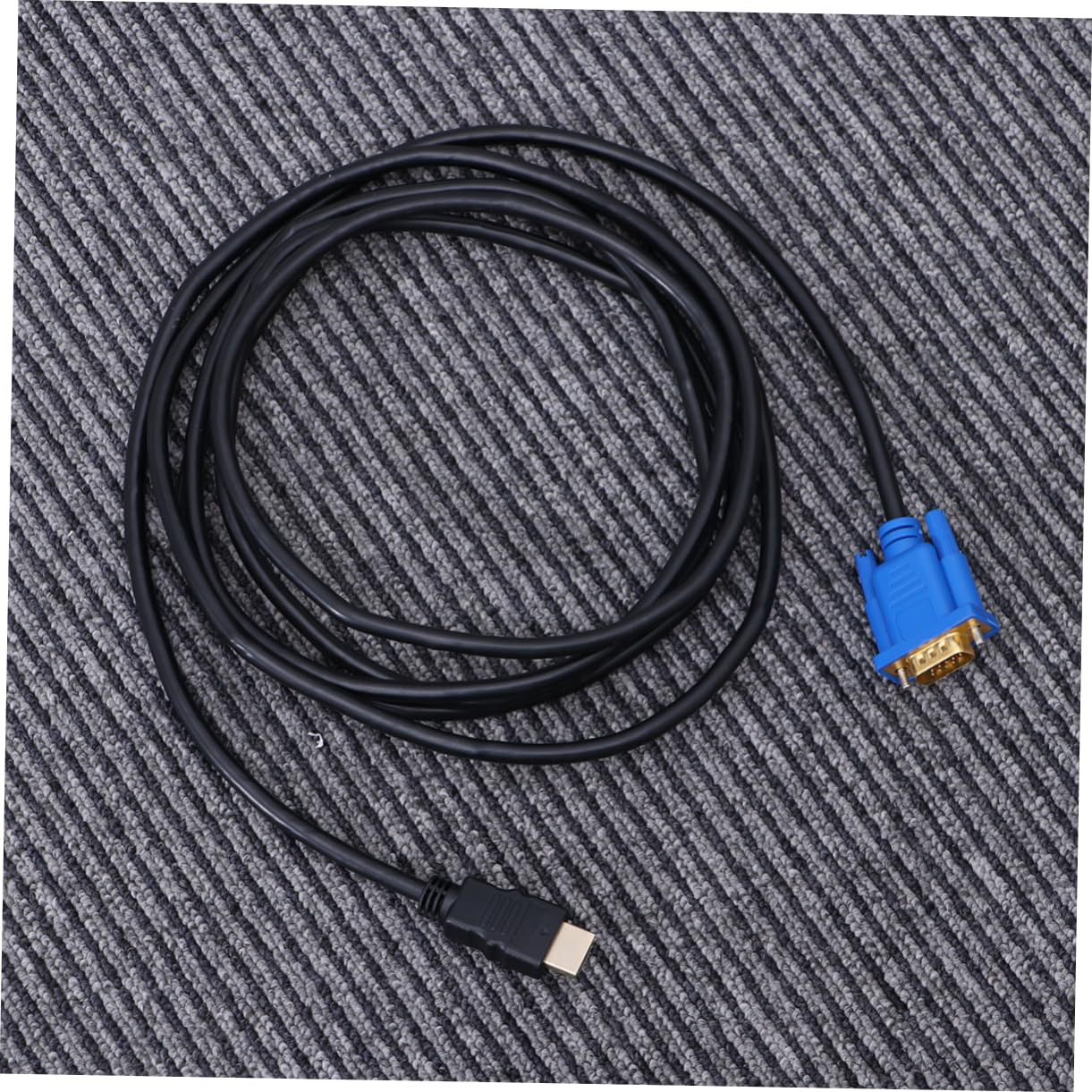 KICHOUSE to Vga Coveter Cable Projector Cable to Video Adapter to Vga Video Adapter to Converter SMA Adapter Gold Male to Computer Cable to Cable Computer Adapter for Monitor Male to-