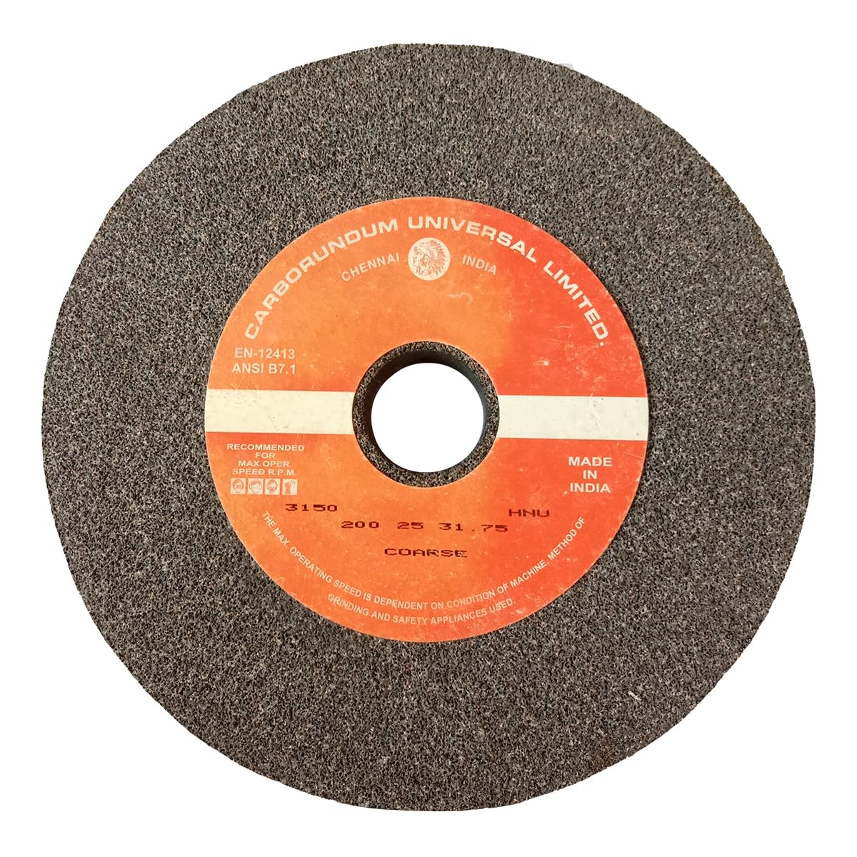 B K JAGAN & CO 8 Inch Grinding Wheel for Bench Grinder Machine - Black Aluminum Oxide Grain 200mm x 25mm x 31.75mm Medium Grain (Rough/Coarse) (B0B9Y3W51L) Amazon Price History, Amazon Price Tracker