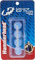 Protetor De Ouvido De Silicone - 4 Peças Hammerhead Unissex