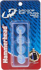 Protetor De Ouvido De Silicone - 4 Peças Hammerhead Unissex