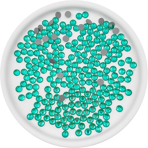 Mulutoo 9000 diamantes de imitación termoadhesivos a granel, diamantes de imitación AB transparentes para manualidades, ropa, decoración de