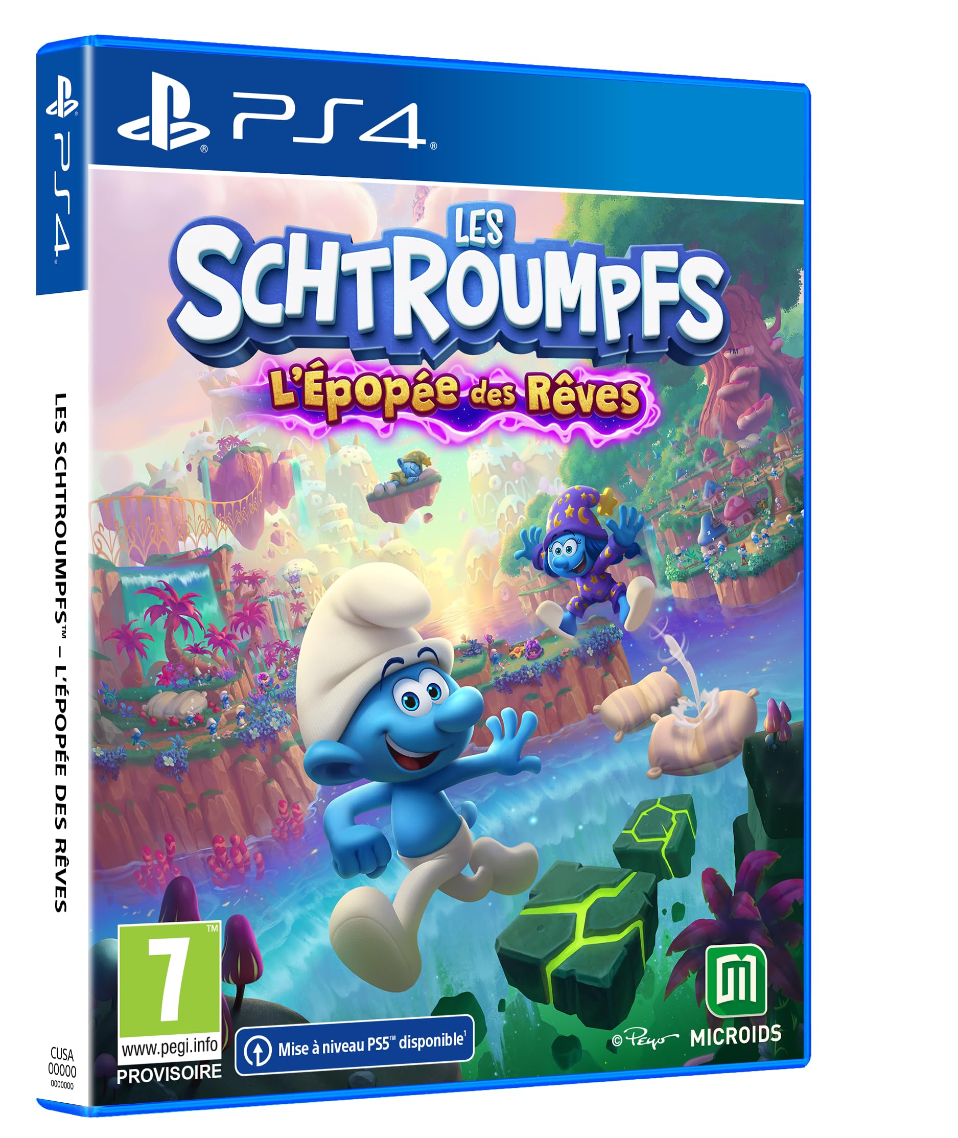 Les Schtroumpfs L'Épopée des Rêves PS4 aventure sans violence - 2