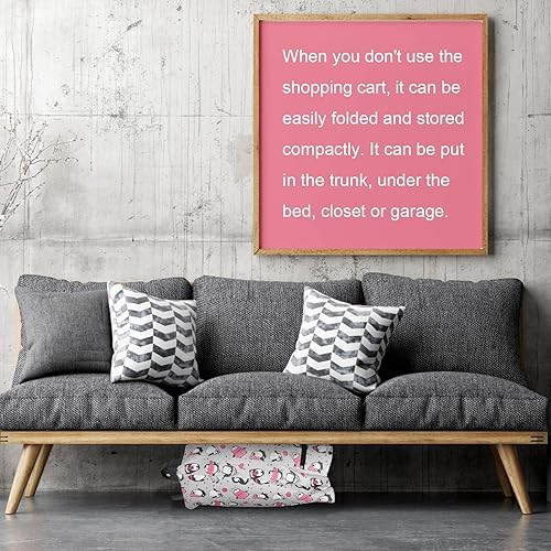 Miniatura 2 de Pilipane Bolsa de compras plegable plegable, bolsas de comestibles reutilizables, bolsa de carrito de compras para viajes de compras y todo el uso