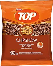 Gotas Forneáveis De Cobertura De Chocolate Ao Leite Chipshow Harald 1,05 Kg
