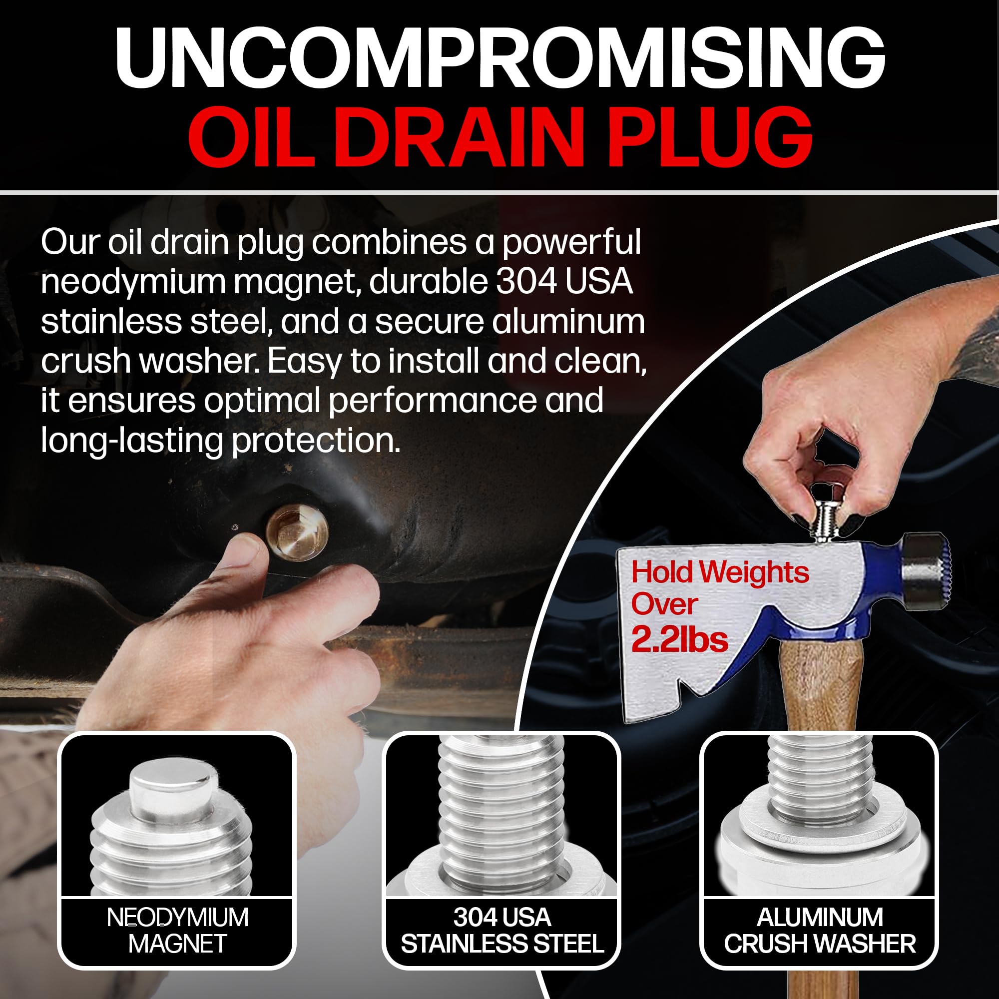 Amazon.com: Votex - Magnetic Oil Drain Plug fits Yamaha YZ250FX