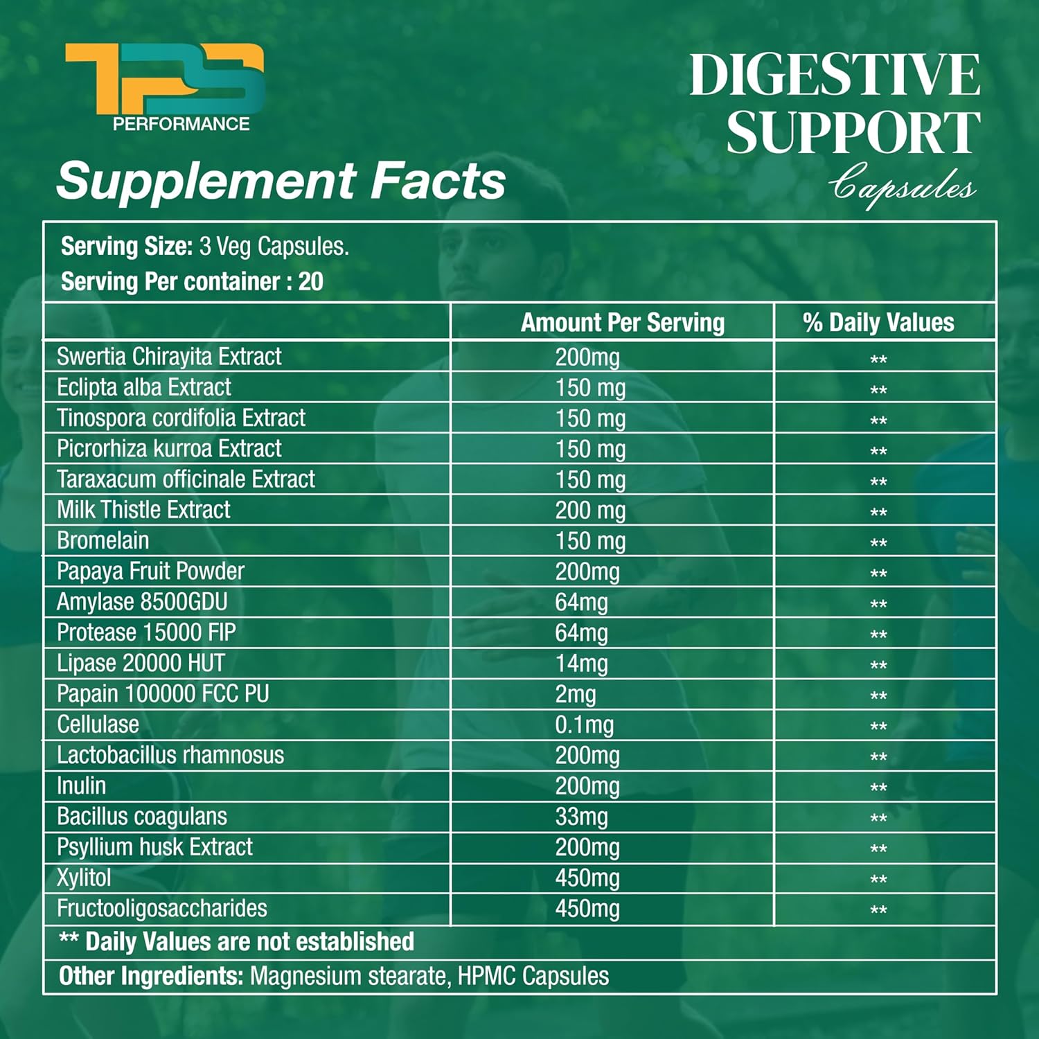 Digestive Support Capsules | Advance Digestive Supports Formula with Probiotics, Digestive Enzyme and Phyto Extract | Gut Health (Pack of 3)