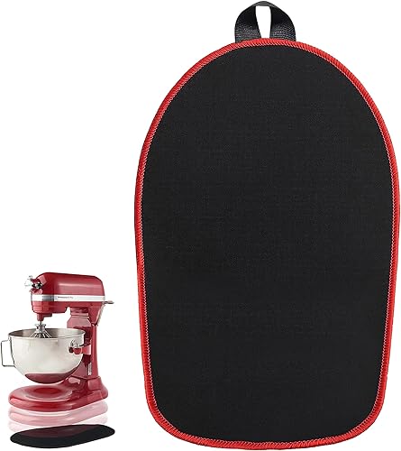 Alfombrilla deslizante para batidora de pie, alfombrilla protectora de encimera de mano de obra fina, alfombrilla deslizante móvil para batidora de