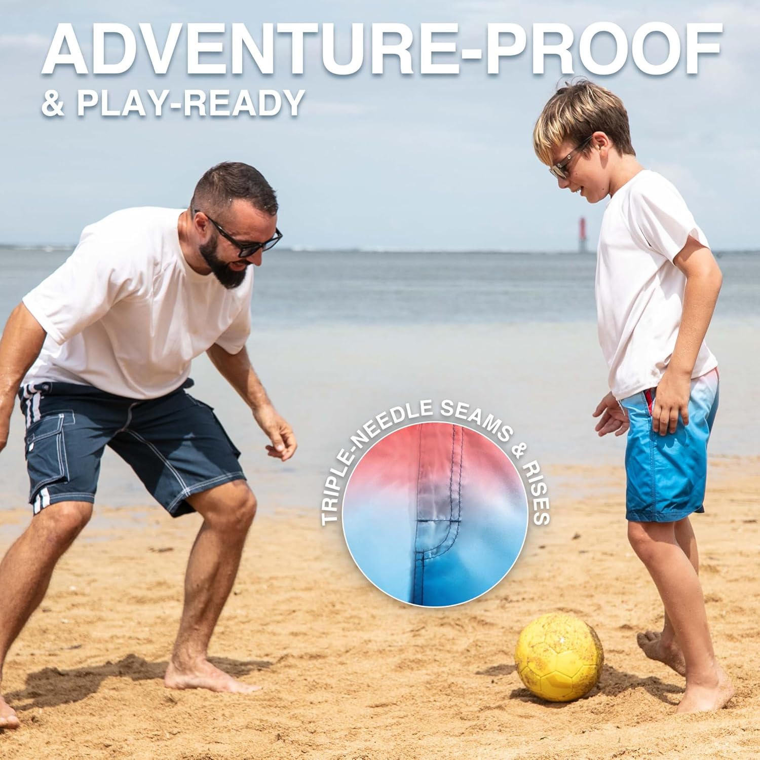 Kanu Surf Boys Line Up Quick Dry UPF 50+ Beach Swim Trunk - Image 4