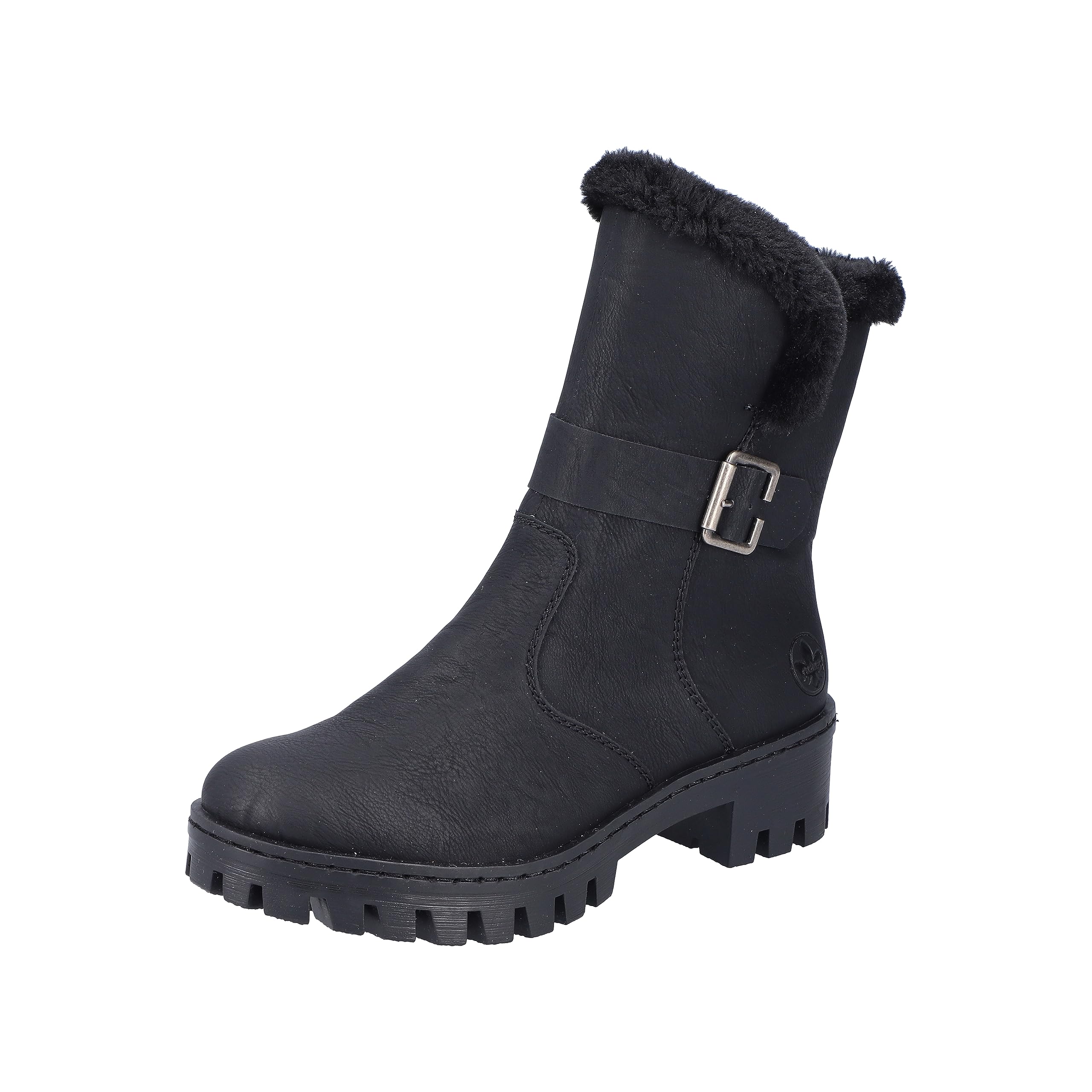 Rieker Women's 75774 Short Boots, black, 3.5 UK