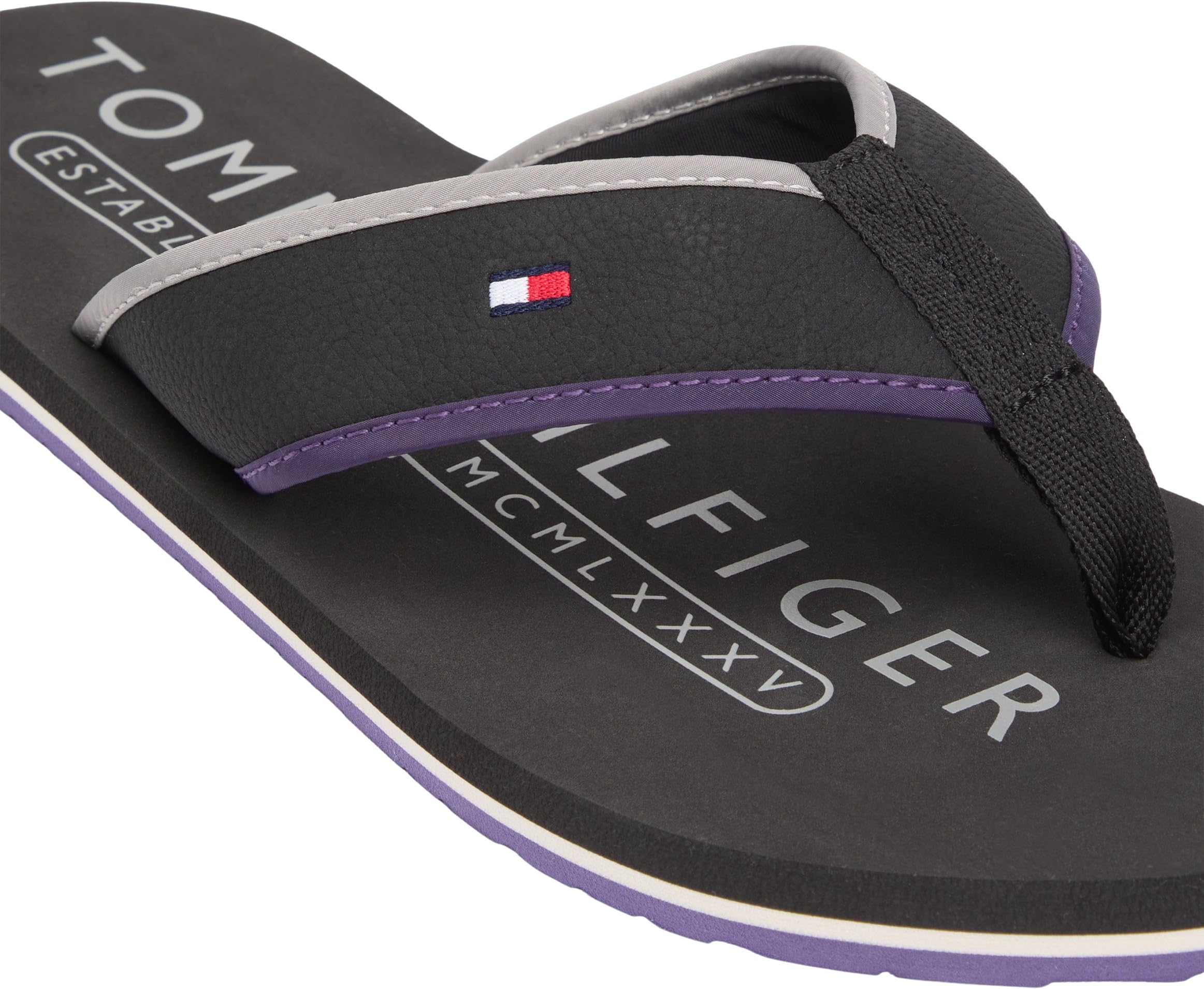 Tommy Hilfiger Hilfiger Tumble Beach Sandal Fm0fm05710, Infradito Uomo