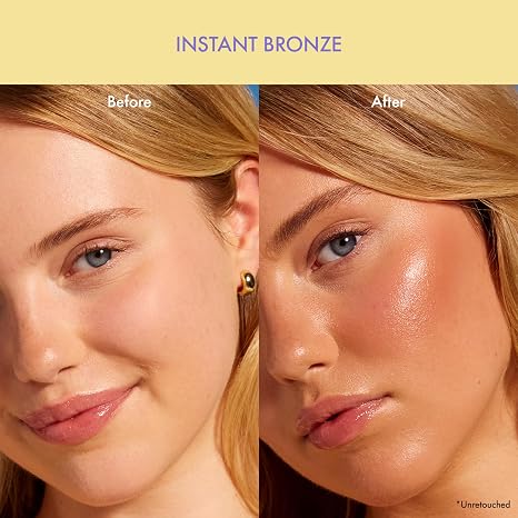 Isle of Paradise Sunny Serum Bronzing Serum Instantly Illuminating Liquid Face Bronzer with Niacinamide, Buildable Wash-Off Formula for Versatile Wear 1.01 fl oz