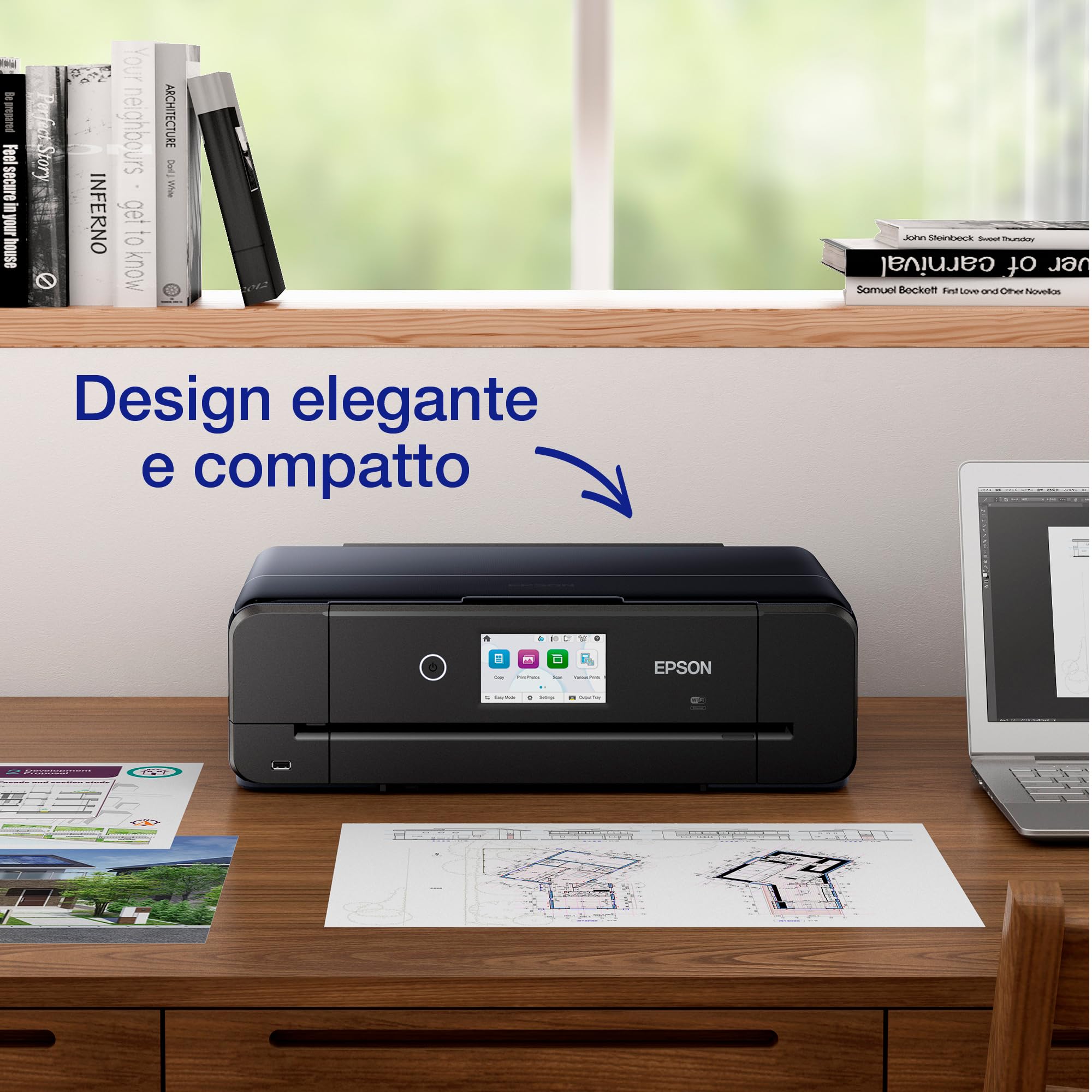 Epson Expression Photo XP-980 Stampante multifunzione fotografica A3 Wi-Fi Stampa fronte/retro automatica