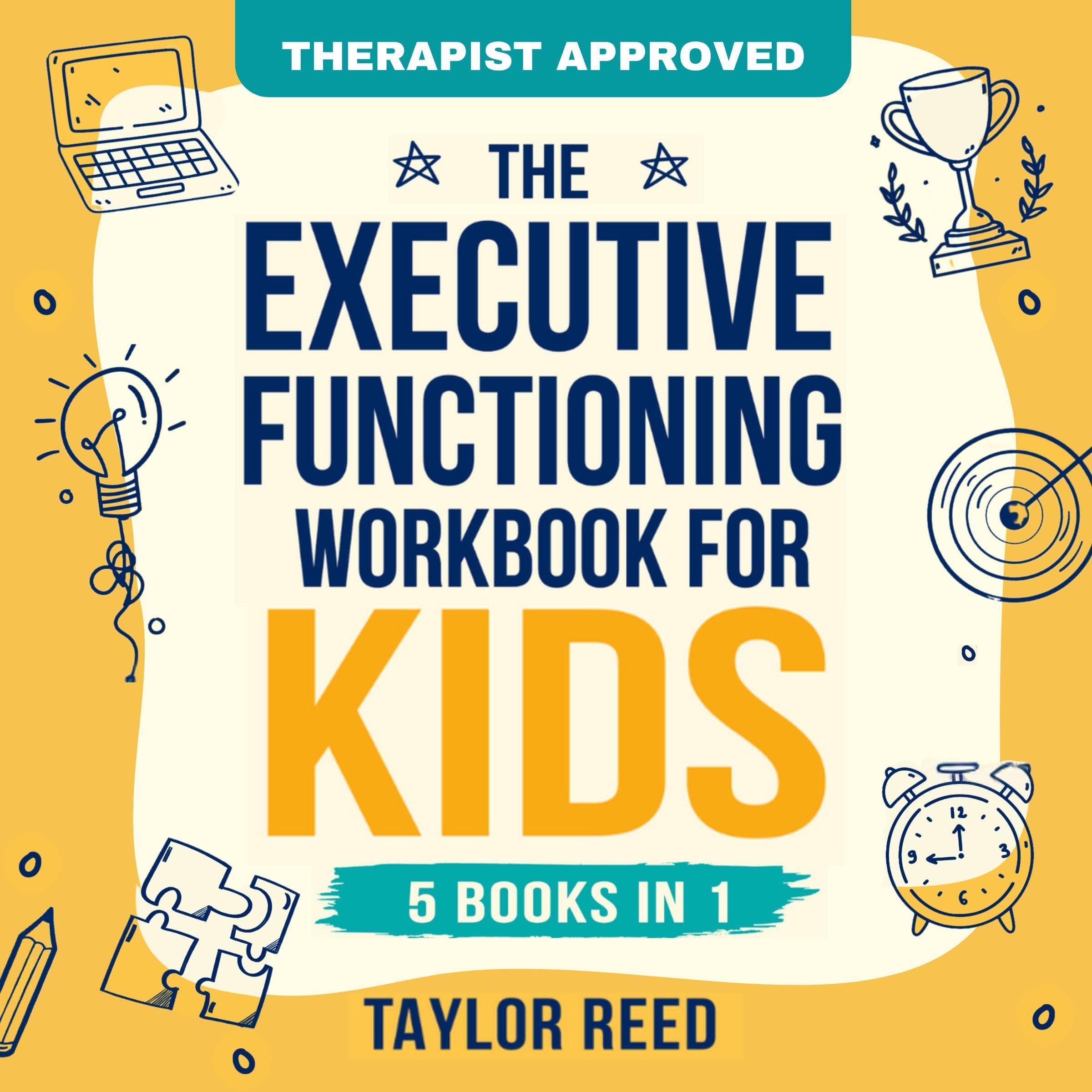 Cover art for The Executive Functioning Workbook for Kids—5 Books in 1