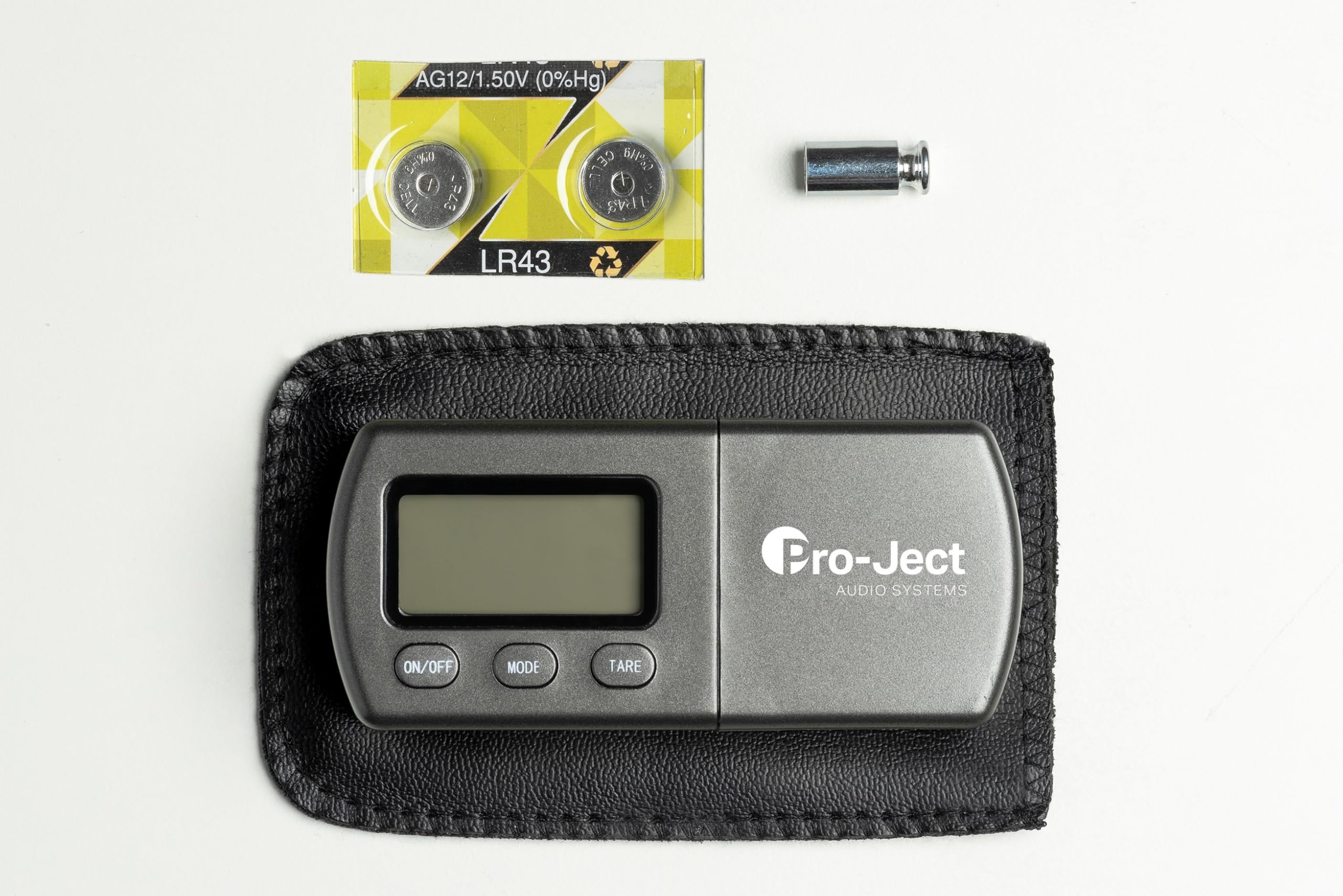 Pro-Ject Measure it E, Digitale Tonarmwaage mit extrem hoher Genauigkeit von 0,002g