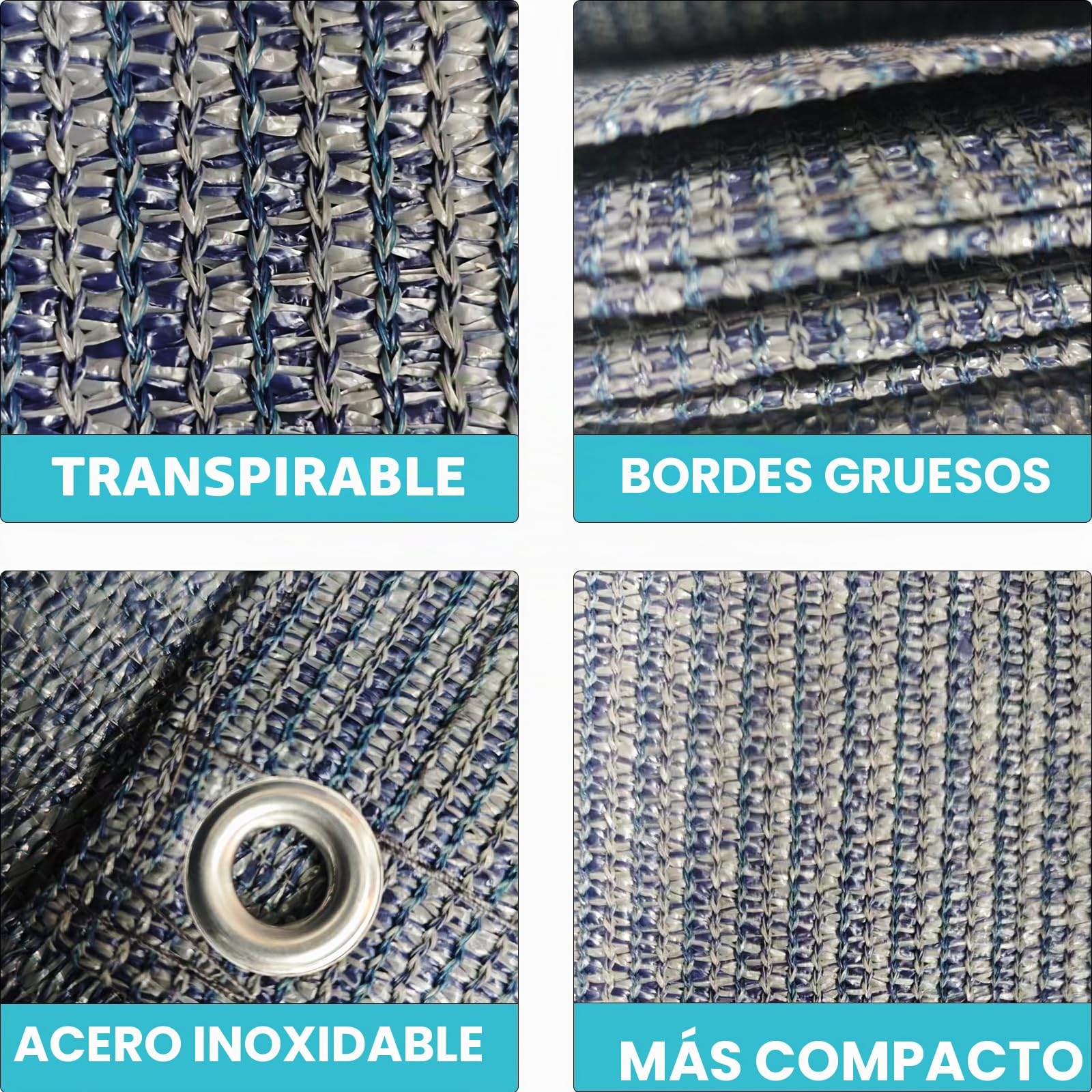 KOIUEYW Alfombra de toldo – Alfombra de camping al aire libre – Alfombra de exterior resistente a las inclemencias del tiempo, para autocaravanas, camping, caravana con bolsa de transporte y clavos de