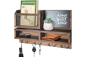 Key Holder for Wall - Modern Entryway Organizer Wall Mount